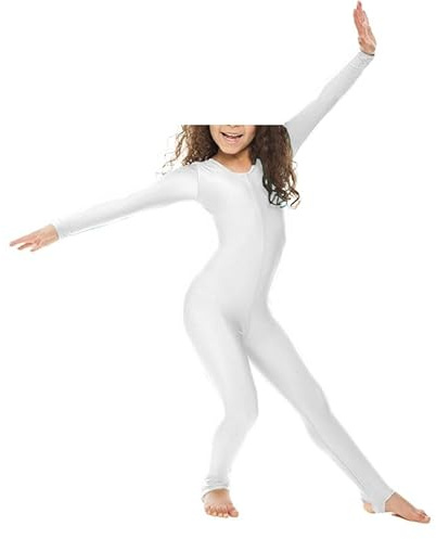 R&N FASHIONS New Children Viscose Plain Stretchy Soft Leggings with Elasticated Waist White