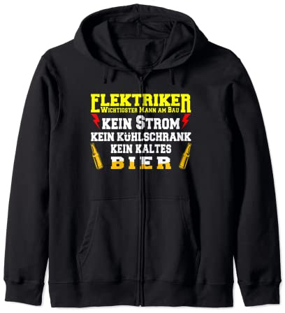 Handwerker Berufe Elektroniker Elektriker Kapuzenjacke
