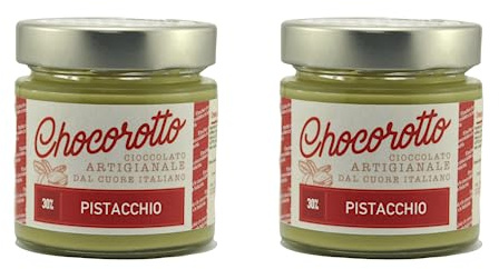 ChocoRotto 2 x Crema untable de pistacho bote 220 g