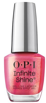 OPI Infinite Shine Nail Polish - Good Redputation - Gel Like & Long Lasting Red Nail Polish - with Pre-Cured Gel Technology & OPI Pro-Wide Brush (15ml)