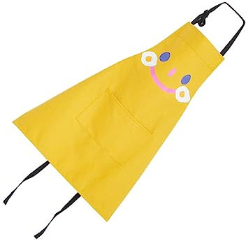 Zerodeko malplatten bags aschen grillset säckchen Kinderschürzen Comic-Comic-Schürze passendes Schürzenset ärmellose Schürze Kochschürze Küchenschürze Erwachsener Lätzchen Kleid Eltern-Kind