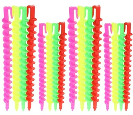 52 Pezzi Di Bigodini a Spirale Per Naturali, Rulli Per Arricciatura, Aste Perm Per Riccioli a Spirale, Set Di 26 Piccoli (15cm) E 26 Grandi (17.5cm)