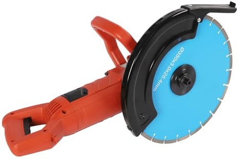 Scie à béton électrique Chaser, 3000 W, 220 V, rainureuse murale électrique humide et sèche, avec lame diamant de 35 cm, 3800 tr/min, pour couper la brique, granit, marbre, béton