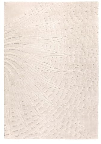 Vivaraise Alfombra reciclada Ewan Marfil 160x230 cm
