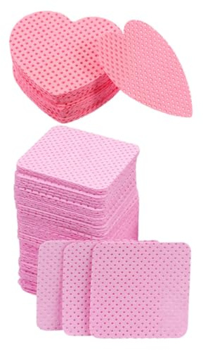 TOGEVAL Nagelreinigungstücher aus Baumwolle Super Saugfähig mit Aufbewahrungsbox 400 Fusselfreie und Sicher für Acryl und Naturnägel für Zuhause und Reisen