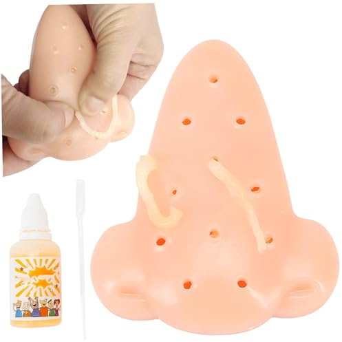 Pimple Popper Toy Soulagement du Stress Zit Popping Toy pour Adultes avec Solution de Recharge de 30 ML, Pimple Popping Fidget satisfaisant pour soulager l'anxiété et s'amuser