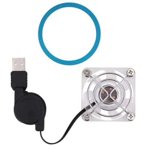 Buhdjfnke Game Cooler Magnetic Mini Mobile Phone Cooling Fan Radiator Turbo Hurricane USB Charging Shockproof Game Companion