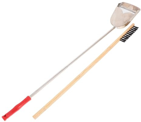 Veemoon Vogelkäfig Reinigungsbürste 2 Stück und Edelstahl mit Vielseitigem Design und Einfachem Gebrauch für Reinigung von Vogel und Kleintierkäfigen im Haushalt
