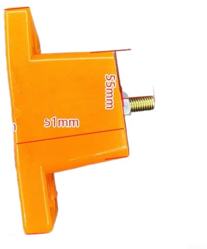 Schwingungsdämpfer für Klimageräte Außenblock 4er Set - Vibrationsdämpfer aus Gummi Reduziert Lärm Stabilisiert HVAC Kompressor Terrasse 10,5x5,1x5,5cm