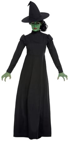 Smiffys Wicked Witch Costume, Black Halloween und Karneval