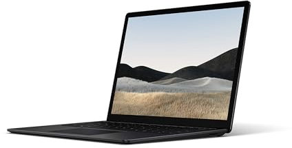 Microsoft Surface Laptop 4 - Ordinateur Portable (Windows 10, écran tactile 15, Processeur AMD R7se, 8 Go RAM, 512 Go SSD, Clavier Français AZERTY) - Noir, finition métal