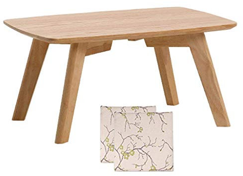 Sywlwxkq Laptop-Schreibtisch Holzbetttisch Niedriger Tisch Multifunktions-Couchtisch Tabletttisch Natürliches, einfaches Design In jedem Raum (Breite ca. 48/60 / 70CM)