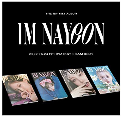 Twice Nayeon IM NAYEON 1er contenido de mini álbum en solitario+póster+seguimiento sellado (aleatorio)