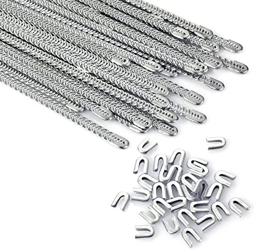 30 Pezzi Disossamento in Acciaio per Realizzazione di Corsetti, 6mm x 24cm Disossamento di Corsetti in Acciaio a Spirale Pretagliato per Corsetti da Cucire, con 30 Punte per Disossamento