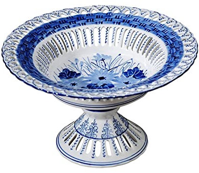 Bols De Service De Fruits Bol De Fruits Nouveau Chinois Rond En Céramique Creux Assiette De Fruits Maison Salon Porcelaine Décoration De Bureau Bol De Bonbons Plat De Fruits Table Centre De Table Déco