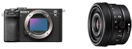 Sony α7CII | Fotocamera Mirrorless Full-Frame Nero + SEL-24F28G - Obiettivo Full-Frame Focale Fissa 24mm F2.8