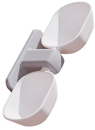 Toddmomy Cat Bowl Water Feeder Wall Mounted Dual Feeding Pet Bowl for Cats Water Dispenser Feeding Supplies