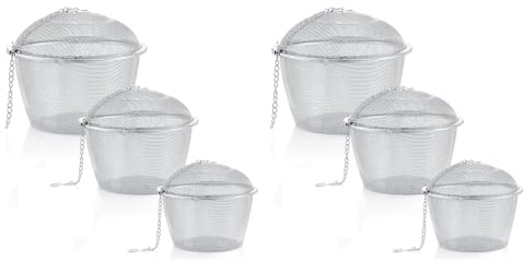 Owaefuqoir 6 Pieces Ultrasonic Cleaner Baskets Ultrasonic Cleaning Solution Ultrasonic Parts Cleaner Jewelry Steam Cleaner Basket