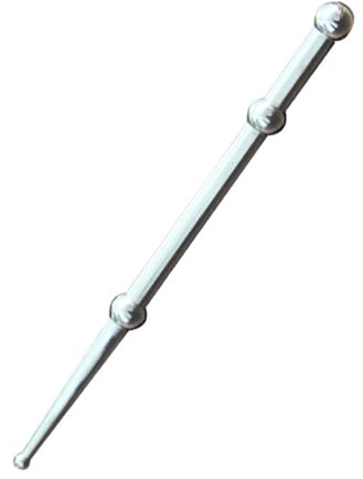 SAFIGLE Massagestab Gesicht Edelstahl 304 Kleines Tragbares Gesichtsreflexzonenmassagegerät Entspannender Massagestift für Gesichts und Augenmuskeln Geeignet für Berufstätige und Reisen