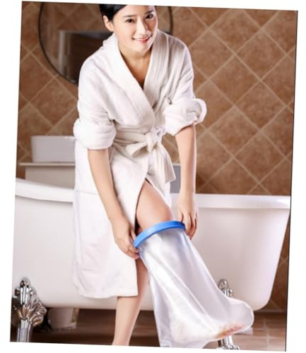 DECORNIJIA para Escayola de Funda Resistente para Ducha y Baño Grande Reutilizable Apto para Piernas Mantiene Vendajes Secos