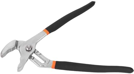 Hyuduo Pince à Pompe à Eau Réglable, Pince à Joint à Rainure en Acier à Haute Teneur en Carbone de 10 Pouces pour écrous, Boulons, Tuyaux, Conception de Serrage Stable avec Poignée Confortable pour