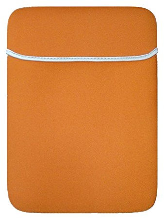 Custodia Universale Borsa in Neoprene Sleeve Borsa da Trasporto 8 per Lenovo Tab 4/Lenovo Tab3 A8/iPad Mini 2/Lenovo Yoga Tab 3/Lenovo Tab3 A8/Amazon Fire HD 8 – 32 GB (2017) Arancia