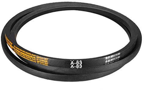 sourcing map A83 Drive V-Belts 83 Inner Length 13mm Width 8mm Thick JIS Standard A-Section Rubber Drive Transmission Belt