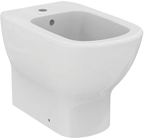Ideal Standard T456901 TESI Bidet monoforo per installazione filo parete - Bianco - Logo rings