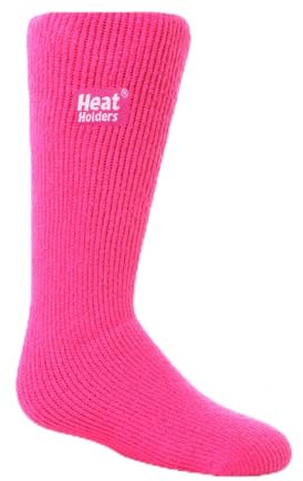 HEAT HOLDERS Termostrumpor för barn för gummistövlar 3-pack pojkar flickor varma termostrumpor för vinter, Varm rosa, 34-39
