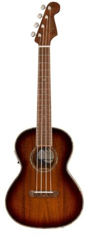 Fender Montecito Tenor Ukulele, Walnut Fingerboard, in Shaded Edge Burst