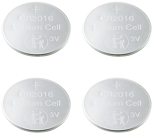 VOLTCRAFT LM2016 Pile bouton CR 2016 Lithium 80mAh 3V 4pcs