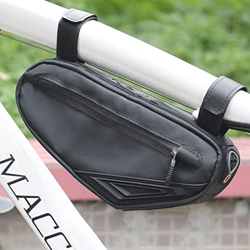BOMEI PACK Bicycle Triangle Frame Bag waterproofs Sports Bike Front Tube Pouch Saddle Bag for Outdoors Sports Road Mountain Bike Cycling Accessaries Storage