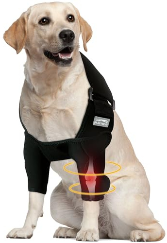 Maßgeschneiderter Hunde-Ellenbogenschutz bei Ellenbogen-Dysplasie, Schulterluxation – bietet Ellenbogenunterstützung, hilft Wundheilung, verhindert Lecken und Beißen, Haustier-Genesungsanzug,