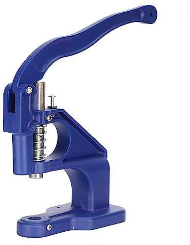 Hand Press Machine - Heavy Duty Manual Eyelet Grommet Multi-Function Aluminum Punch Installation Tool for Leathercraft and Rivet Installation