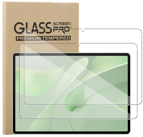 carinacoco 2 Pack Screen Protector for HUAWEI MatePad 12 X 12 inch, 9H Toughness Premium Shatterproof Scratch-Resistant Anti-Fingerprint No-Bubble HD Ultra Clear Tempered Glass Screen Protector