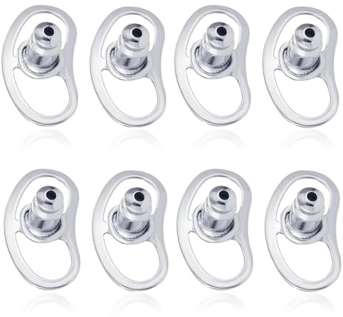8 Stück Ohrstecker Verschluss,Ohrring Verschluss Ohrstecker,Ohrring Stecker Verschluss,Ohrringe Verschlüsse,Ohrringverschlüsse Halter,Sport Flachem Earrings,Große Ohrring-Verschlüsse Verriegelung