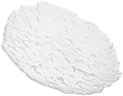 Cabilock Assiette à Steak En Verre Transparent Grand Format, Plateau De Service Alimentaire Occidental, Plat Créatif Pour Pâtes Et Viandes, Usage Maison Et Restaurant, Design Lisse Facile à Nettoyer