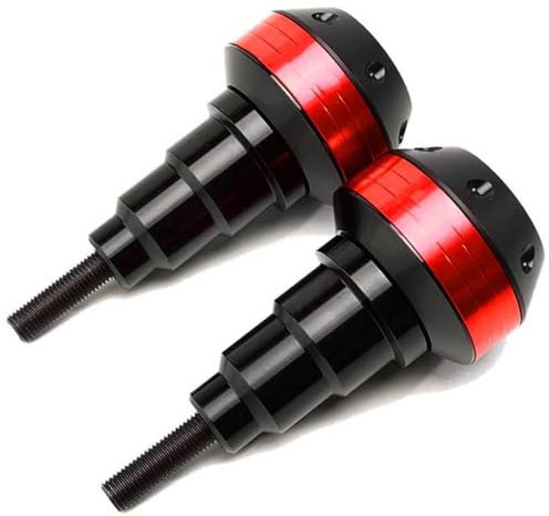 NYSQOFMB Motorrad Sturzpads Absturzsicherung Für Kawasaki Für Z1000 Für Z 1000 Für Z1000r Für Z1000sx 2011-2020 Schutz Crash Protector Pad Rahmenschieber(Rot)