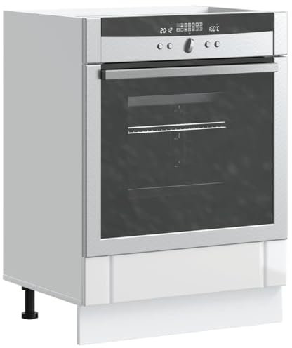 Xichuzi Armario de Horno Lucca Blanco Brillante, Muebles Cocina, Mueble Microondas, Meubles De Cuisine, Alacena Cocina - 853759