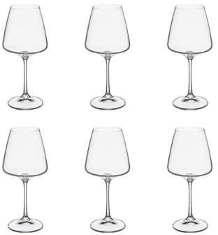 Paris Prix Secret de Gourmet - Lot de 6 Verres à Vin Selenga 36cl Transparent