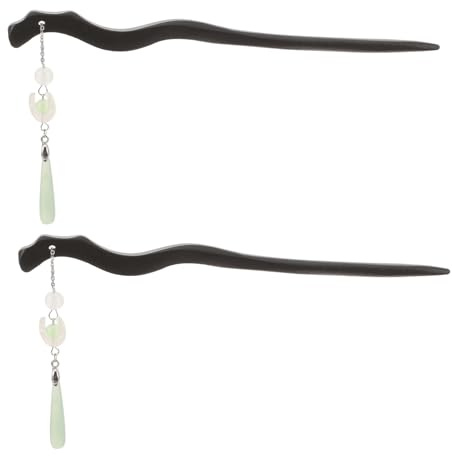 Ipetboom 2pezzi Bastoncino per Capelli Cinese in Nappe Forcina per Chignon Vintage Stile Orientale Accessori per Capelli per Matrimoni e Capodanno Lunare Elegante e Protettivo