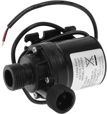 Tauchsieder Pool DC 24V Brushless Tauchwasserpumpe Teichpumpe Tauchpumpe 800L/ H 5M Brushless Motor für Brunnen Pool Solar Umlaufsystem Freibad
