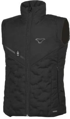 Macna Cloud uppvärmbar dunväst, schwarz, 2XL
