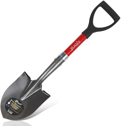 Xforst X-S800 pala vanga robusta e molto leggera, ideale per giardinaggio e prospezione.