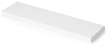 EMUCA - Tablero para baldas de Estante, 600x200mm, Espesor 30mm, Madera, Pintado Blanco.