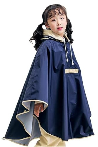 XGOPTS Outdoor Raincoat for Adults Kids Waterproof Rain Poncho Jacket with Hood for Girls Boys Men Women for Climbing Cycling Hiking Camping Traveling