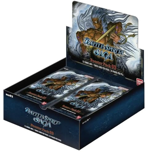 BANDAI NAMCO Entertainment Battle Spirits Saga Kartenspiel: Set 03 - Aquatic Invaders Booster Box, Mehrfarbig