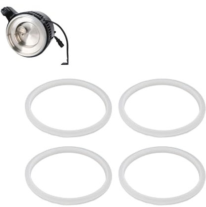 4 teiliger Dichtungsring für Wasserdestilliergeräte, Große Dichtung für Destilliergeräte, Hitzebeständige Silikondichtungen für Wasserdestilliergeräte, Ersatzteile für Dichtungen