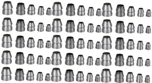 OSALADI 75pezzi Cunei Acciaio Per Strumenti Da Falegnameria Wedge Per Martello e Multi Diametri