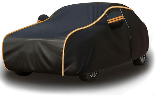Autoabdeckung Wasserdicht für 𝖡𝖬𝖶 X3 E83 F25 G01 SUV,Auto Abdeckplane,Vollgarage Autoplane zum Schutz vor Regen,Schnee,Sonne und Staub im Winter